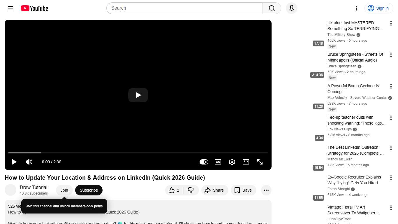 How to Update Your Location & Address on LinkedIn (Quick 2026 Guide) - YouTube